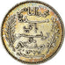 Coin, Tunisia, Muhammad al-Nasir Bey, 50 Centimes, 1917, Paris, AU(50-53)