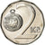 Monnaie, République Tchèque, 2 Koruny, 1993, TTB, Nickel plated steel, KM:9