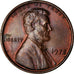 Coin, United States, Lincoln Cent, Cent, 1972, U.S. Mint, Philadelphia