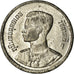 Coin, Thailand, Rama IX, 10 Satang, 1950, EF(40-45), Aluminum-Bronze, KM:73a