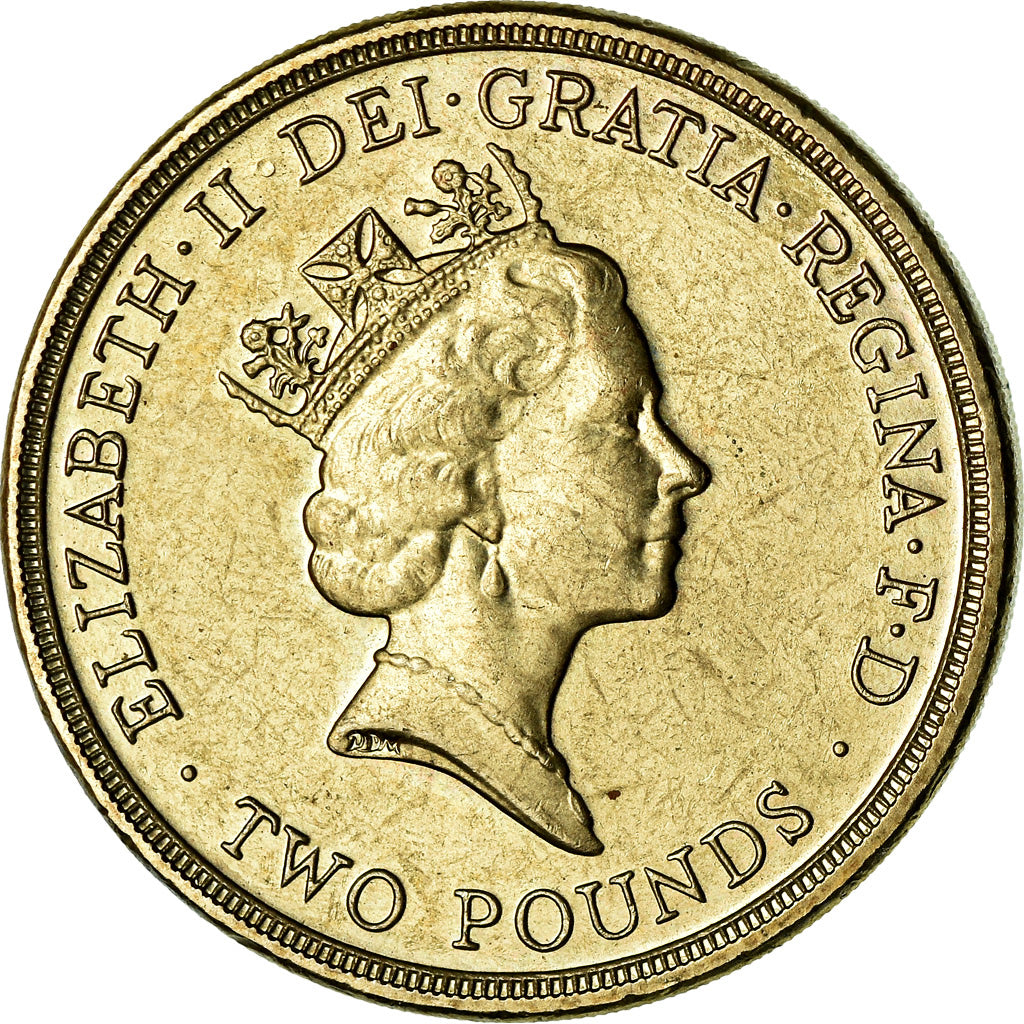 Coin, Great Britain, Elizabeth II, 2 Pounds, 1995, EF(40-45), Nickel-brass