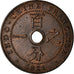 Coin, FRENCH INDO-CHINA, Cent, 1921, Paris, EF(40-45), Bronze, KM:12.1