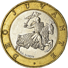 Coin, Monaco, Rainier III, 10 Francs, 1993, EF(40-45), Bi-Metallic, KM:163