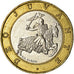 Coin, Monaco, Rainier III, 10 Francs, 1993, EF(40-45), Bi-Metallic, KM:163