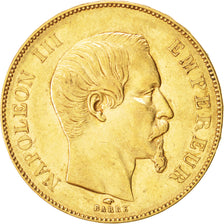 France, Napoleon III, Napoléon III, 50 Francs, 1857, Paris, AU(50-53), Gold,...