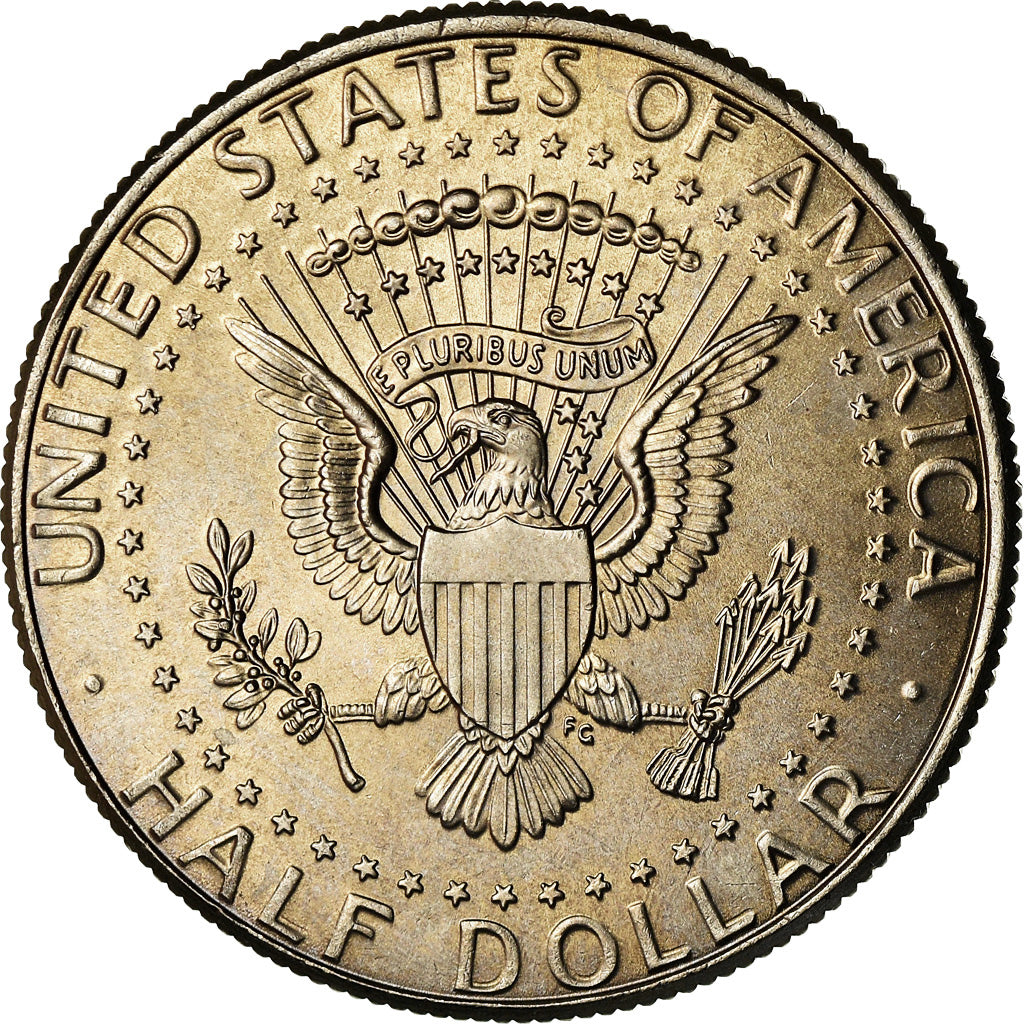Coin, United States, Kennedy Half Dollar, Half Dollar, 2013, U.S. Mint