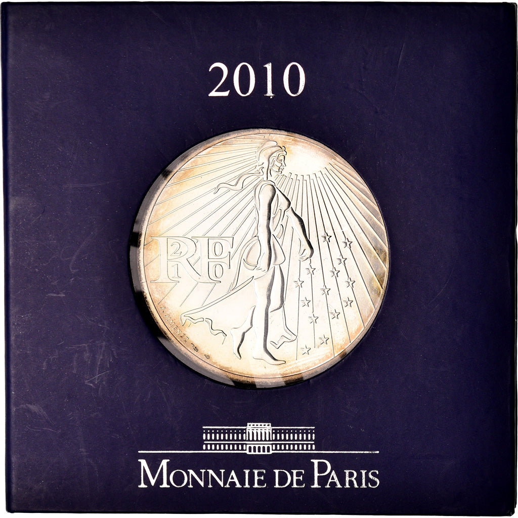 France, 50 Euro, 2010, FDC, Argent, Gadoury:EU400, KM:1644