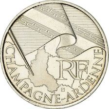 Francia, 10 Euro, 2010, Champagne-Ardenne, SPL-, Argento, Gadoury:EU399, KM:1651