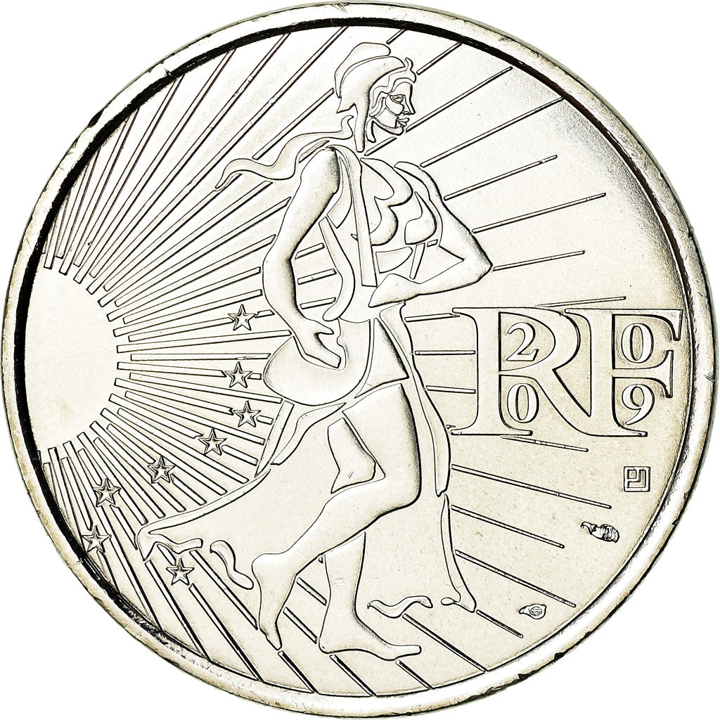 France, 10 Euro, 2009, FDC, Argent, Gadoury:EU337, KM:1580