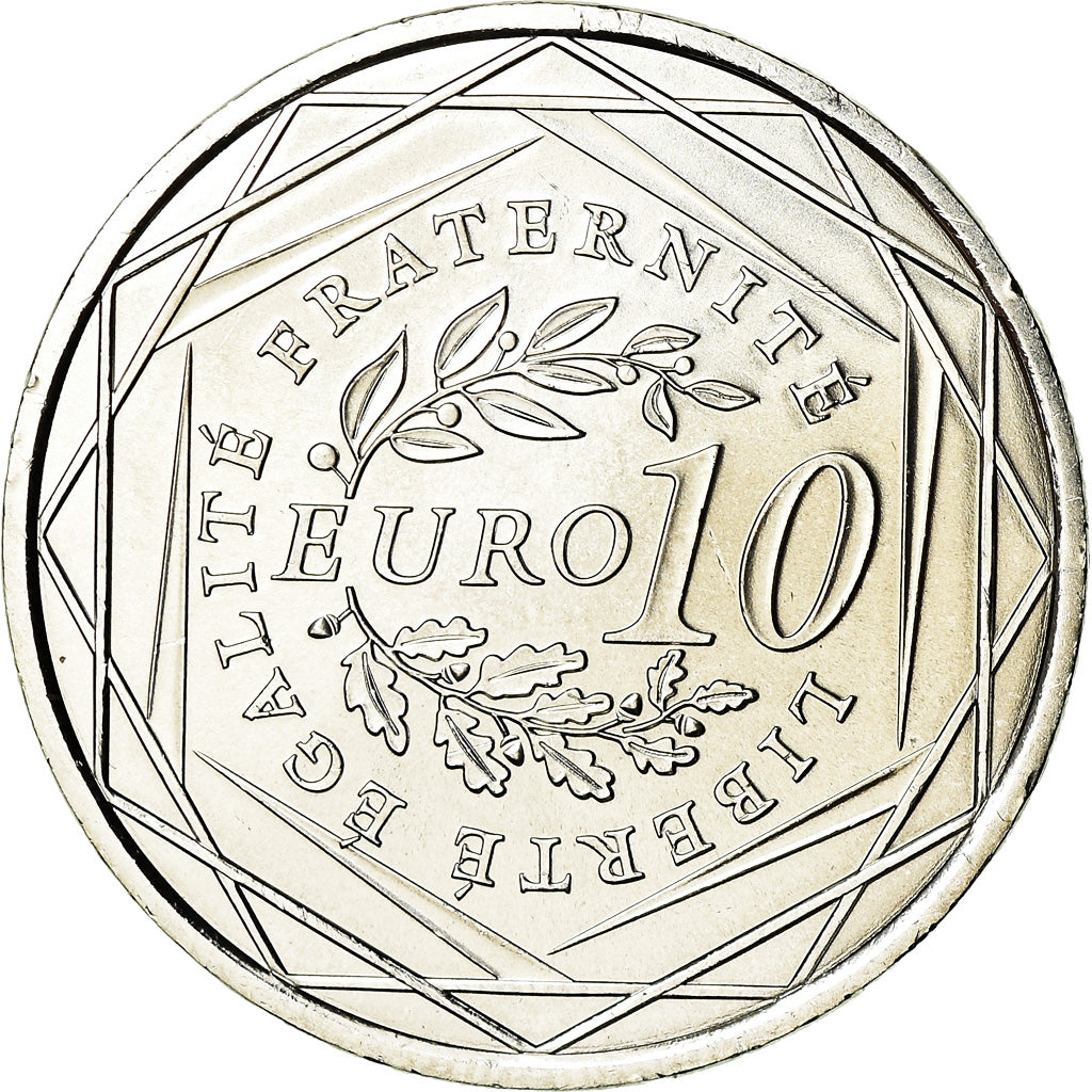 France, 10 Euro, 2009, FDC, Argent, Gadoury:EU337, KM:1580