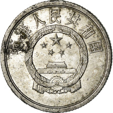 Moeda, CHINA, REPÚBLICA POPULAR DA, 2 Fen, 1979, VF(20-25), Alumínio, KM:2
