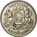 Moneta, Lettonia, 2 Lati, 1925, BB, Argento, KM:8