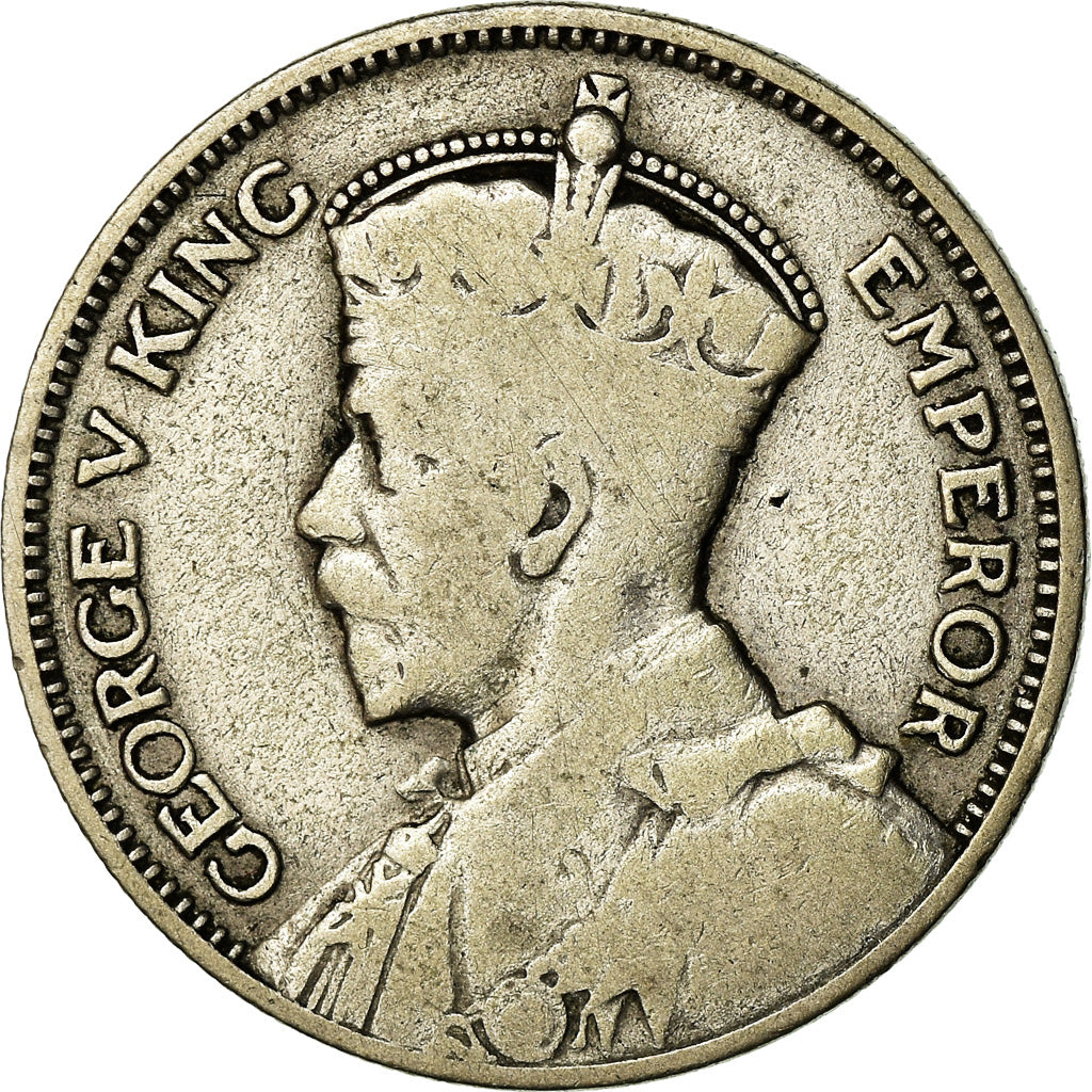 Coin, New Zealand, George V, Shilling, 1933, VF(20-25), Silver, KM:3