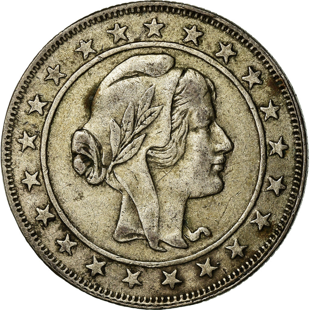 Coin, Brazil, 2000 Reis, 1926, EF(40-45), Silver, KM:526