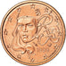 Francia, 2 Euro Cent, 1999, BB+, Acciaio placcato rame, Gadoury:2, KM:1283