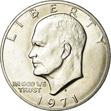 Coin, United States, Eisenhower Dollar, Dollar, 1971, U.S. Mint, San Francisco