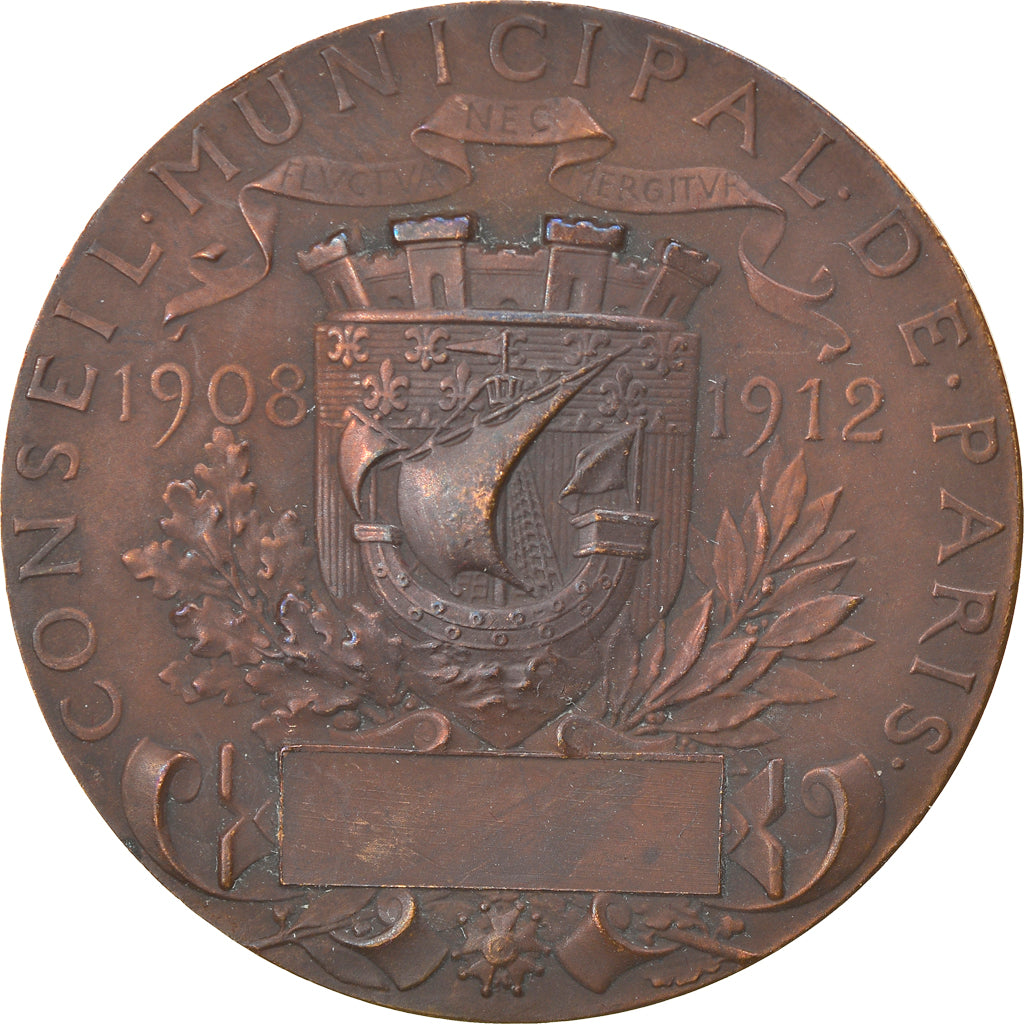 Francja, Medal, Conseil Municipal de Paris, Polityka, społeczeństwo, wojna