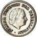 Coin, Netherlands Antilles, Juliana, 1/4 Gulden, 1957, AU(50-53), Silver, KM:4