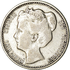 Coin, Netherlands, Wilhelmina I, 25 Cents, 1905, VF(30-35), Silver, KM:120.2