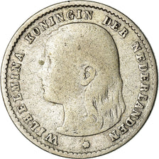 Monnaie, Pays-Bas, Wilhelmina I, 10 Cents, 1897, TB, Argent, KM:116