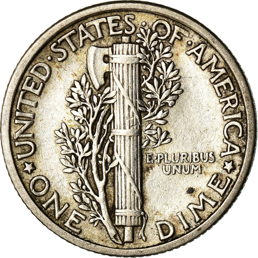 Moneta, Stati Uniti, Mercury Dime, Dime, 1934, U.S. Mint, Philadelphia, BB
