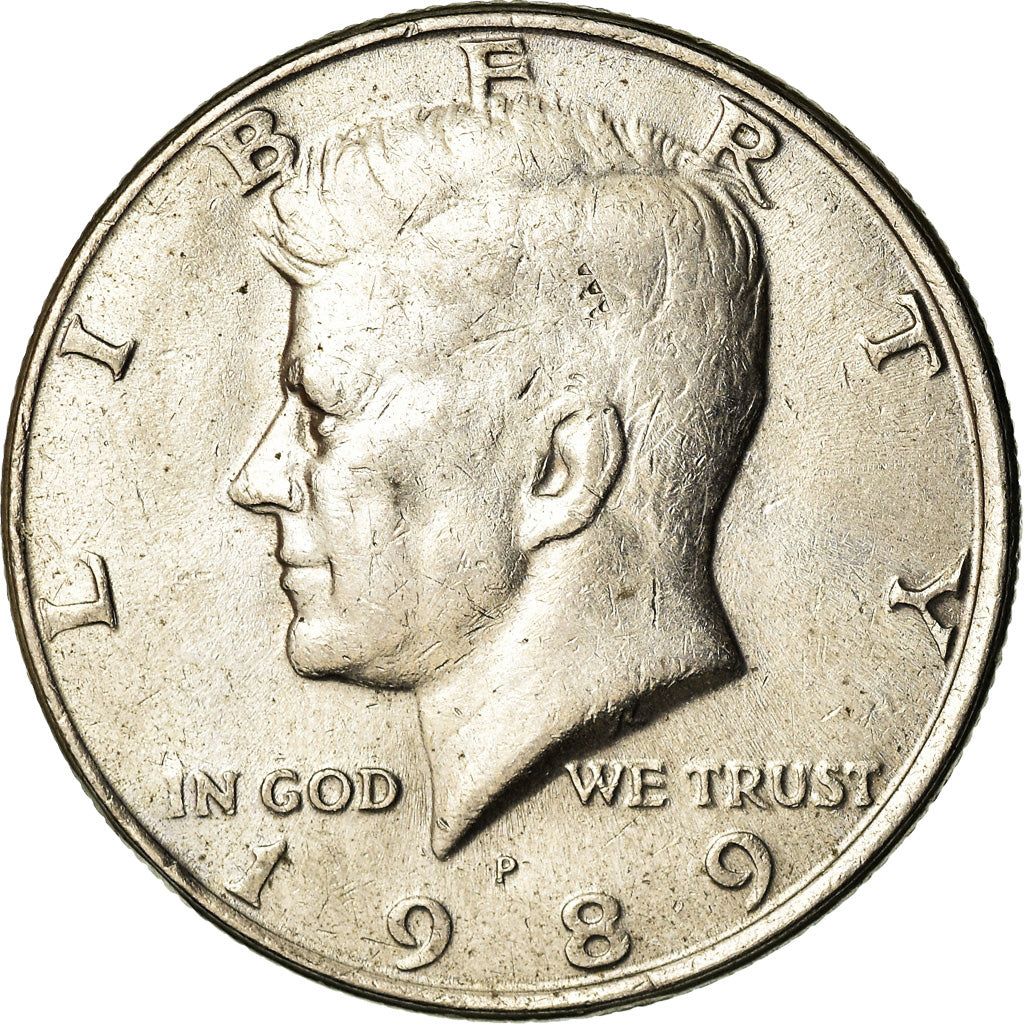 Münze, Vereinigte Staaten, Kennedy Half Dollar, Half Dollar, 1989, U.S. Mint