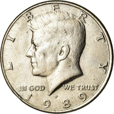 Münze, Vereinigte Staaten, Kennedy Half Dollar, Half Dollar, 1989, U.S. Mint