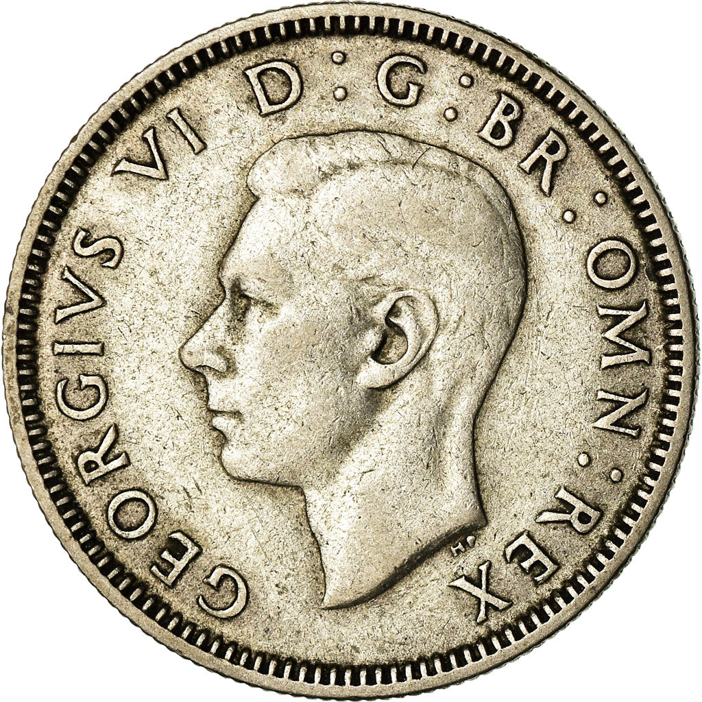 Coin, Great Britain, George VI, Shilling, 1938, EF(40-45), Silver, KM:853