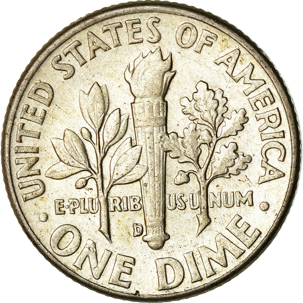 Coin, United States, Roosevelt Dime, Dime, 1959, U.S. Mint, Denver, EF(40-45)