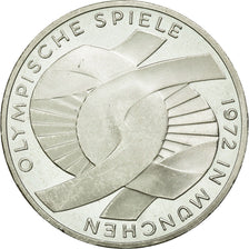 Coin, GERMANY - FEDERAL REPUBLIC, 10 Mark, 1972, Hambourg, MS(60-62), Silver