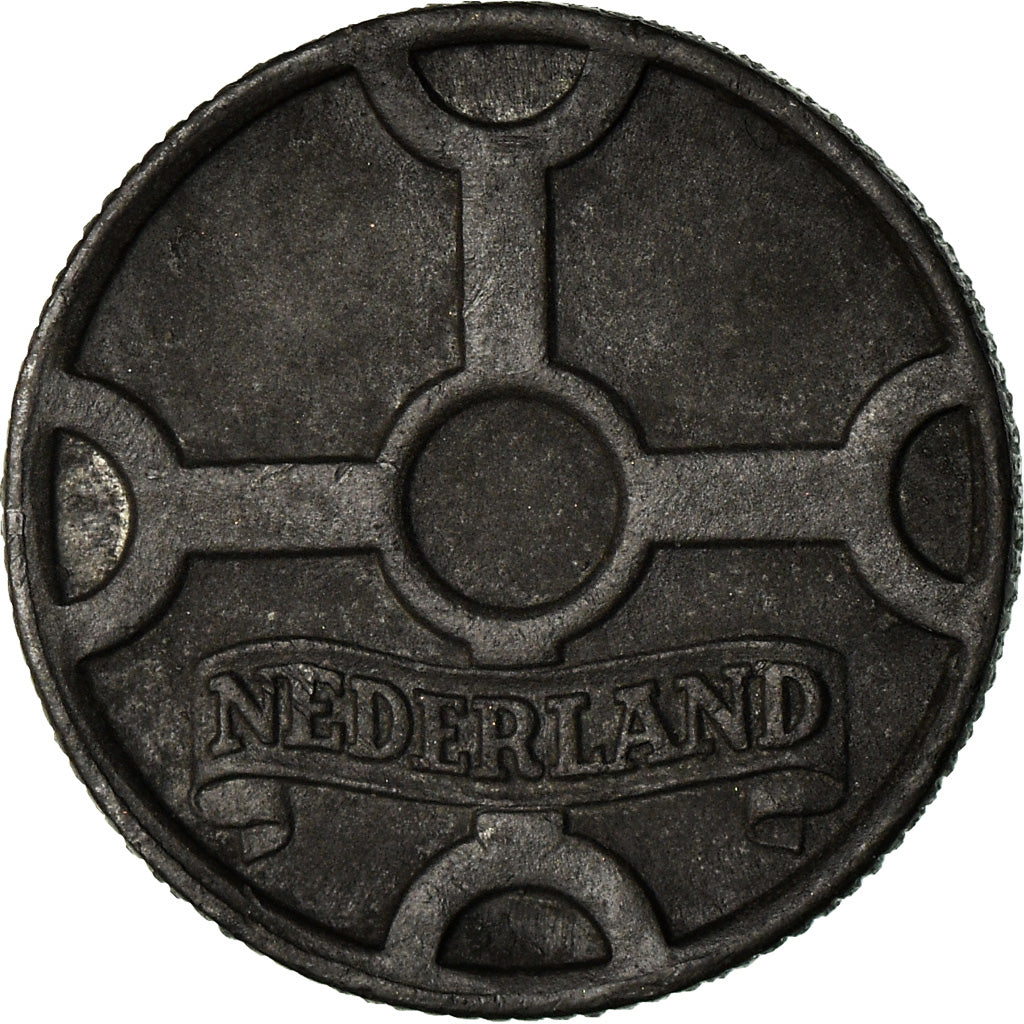 Coin, Netherlands, Wilhelmina I, Cent, 1941, EF(40-45), Zinc, KM:170