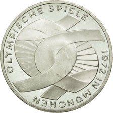 Coin, GERMANY - FEDERAL REPUBLIC, 10 Mark, 1972, Hamburg, MS(60-62), Silver