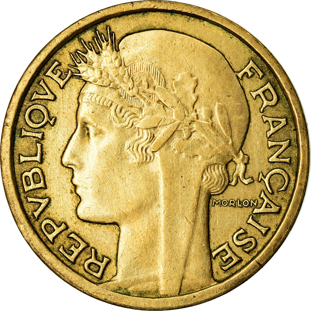 Coin, France, Morlon, 50 Centimes, 1941, Paris, AU(55-58), Aluminum-Bronze