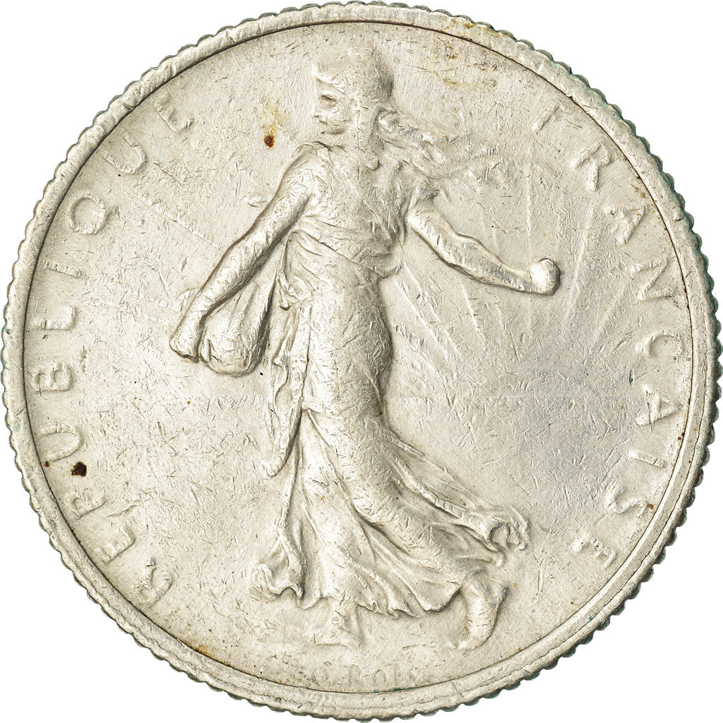 Monnaie, France, Semeuse, Franc, 1918, Paris, SUP, Argent, Gadoury:467, KM:844.1