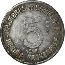 Munten, Frankrijk, Chambres de Commerce de la Région Provençale, 5 Centimes