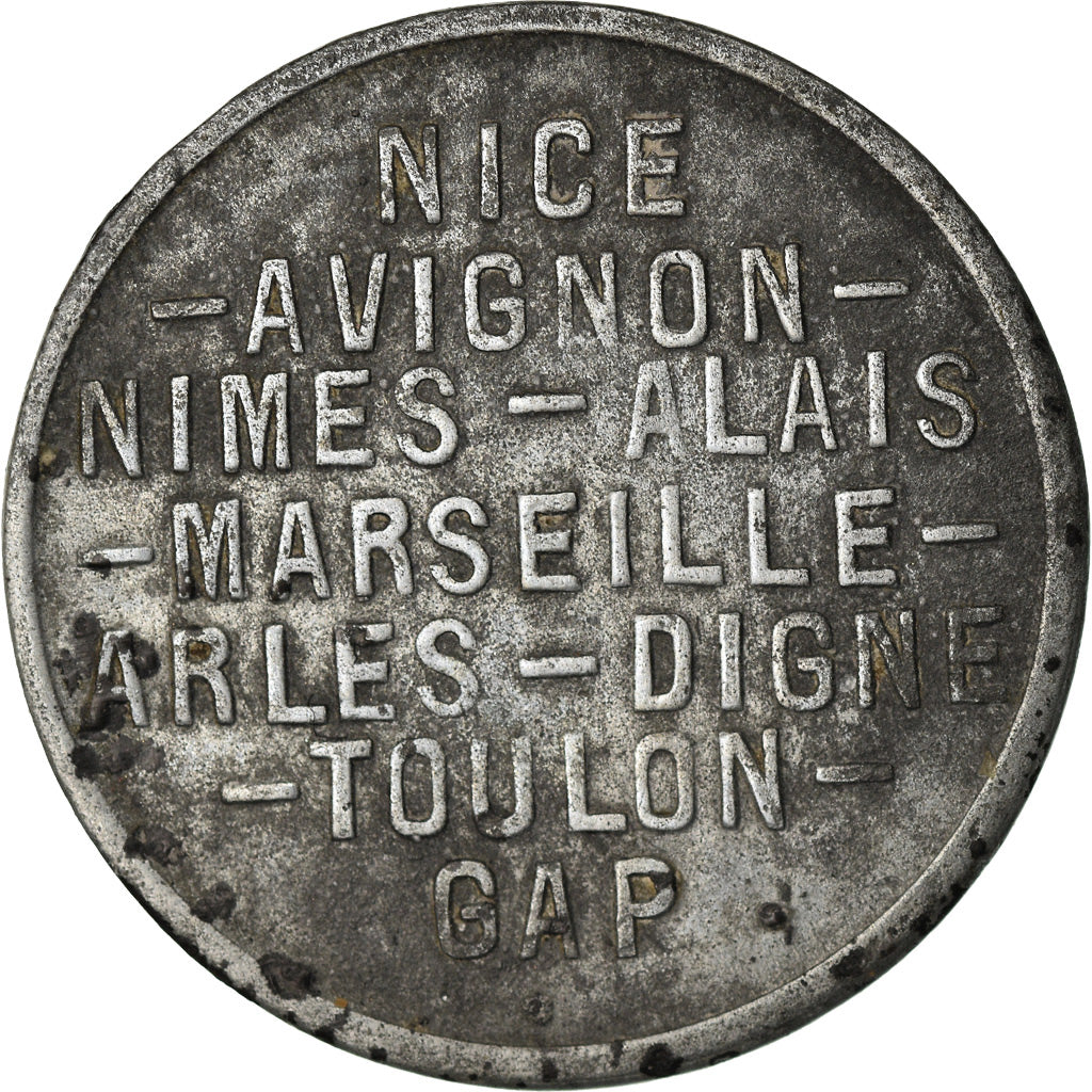 Coin, France, Chambres de Commerce de la Région Provençale, 5 Centimes, 1918