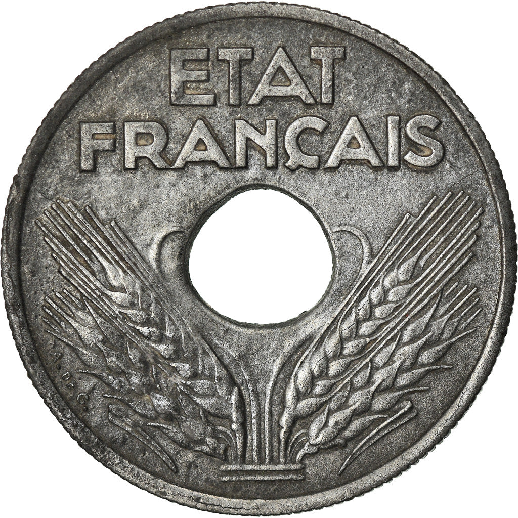 Coin, France, État français, 10 Centimes, 1941, Paris, EF(40-45), Zinc