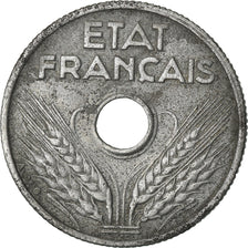 Coin, France, État français, 10 Centimes, 1944, Paris, VF(20-25), Zinc