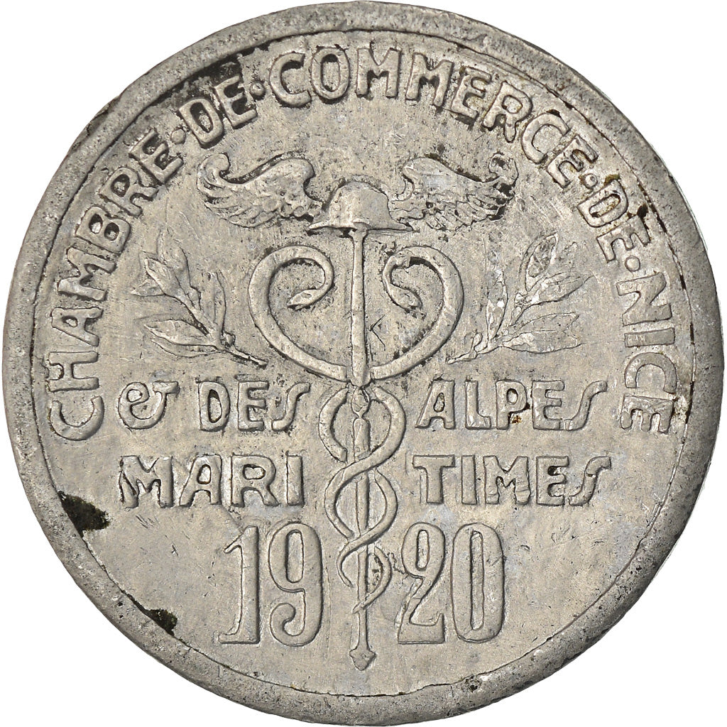 Coin, France, 5 Centimes, 1920, AU(50-53), Aluminium, Elie:10.1
