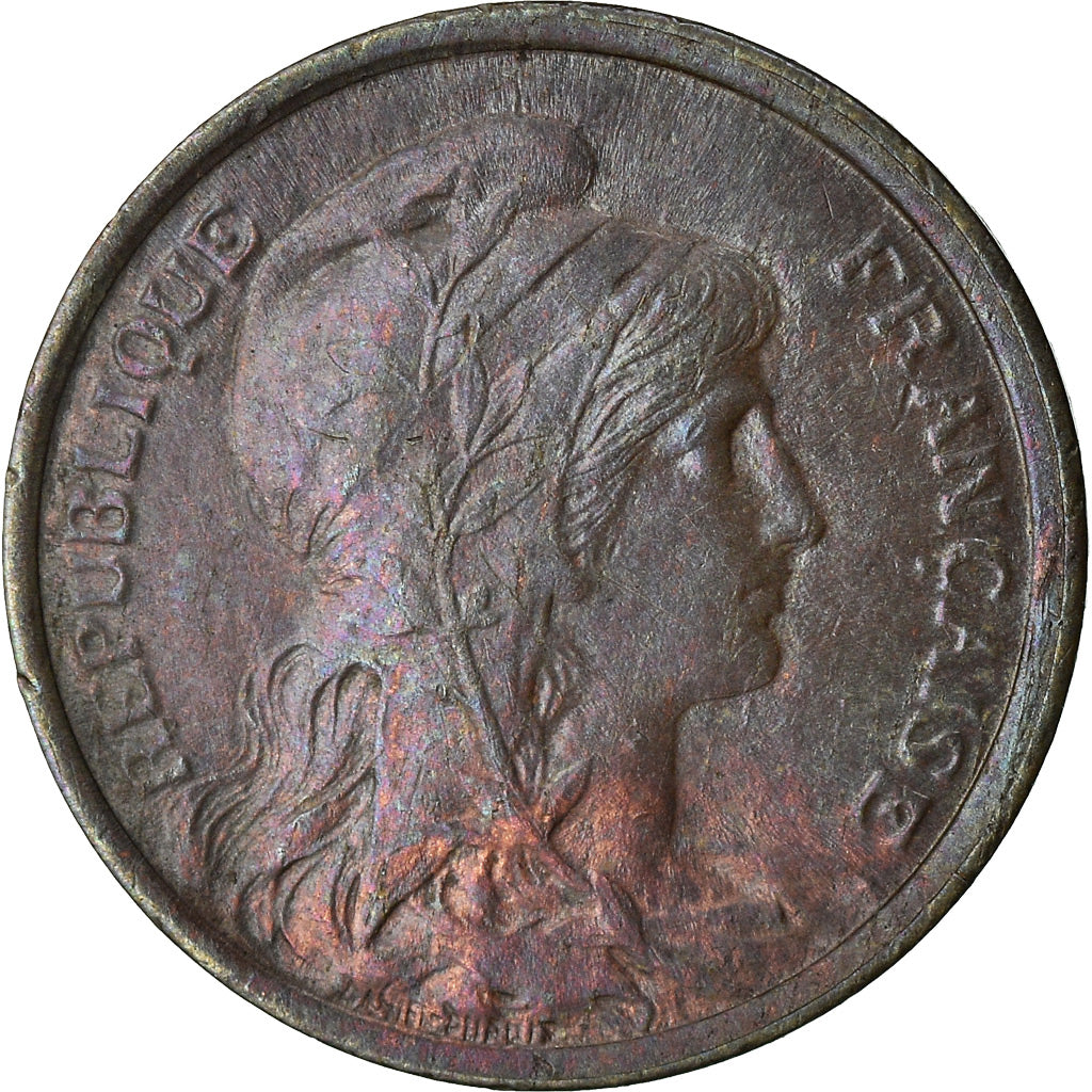 Moneda, Francia, Dupuis, Centime, 1911, Paris, BC+, Bronce, KM:840, Gadoury:90