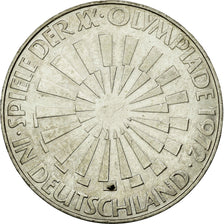 Coin, GERMANY - FEDERAL REPUBLIC, 10 Mark, 1972, Munich, MS(60-62), Silver