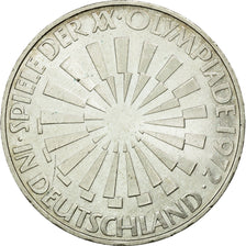 Coin, GERMANY - FEDERAL REPUBLIC, 10 Mark, 1972, Munich, MS(60-62), Silver