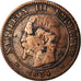 Moneda, Francia, Napoleon III, Napoléon III, 2 Centimes, 1854, Lille, BC+