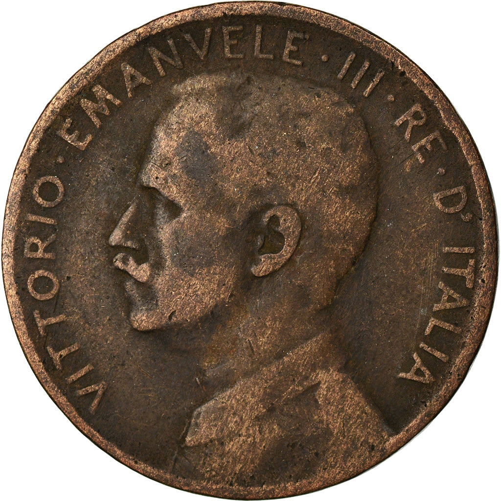 Monnaie, Italie, Vittorio Emanuele III, 5 Centesimi, 1909, Rome, TB, Bronze