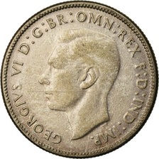 Coin, Australia, George VI, Florin, 1946, Melbourne, EF(40-45), Silver, KM:40a