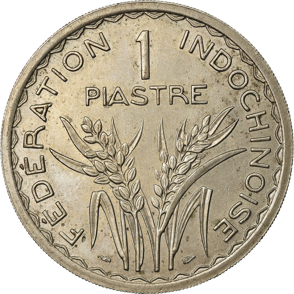 Moneda, INDOCHINA FRANCESA, Piastre, 1946, Paris, MBC, Cobre - níquel, KM:32.1