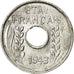 Moneta, FRANCUSKIE INDOCHINY, Cent, 1943, AU(55-58), Aluminium, KM:26