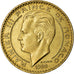 Münze, Monaco, Rainier III, 20 Francs, Vingt, 1950, VZ, Aluminum-Bronze