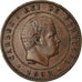 Munten, Portugal, Carlos I, 10 Reis, 1892, Portugal Mint, ZF, Bronze, KM:532