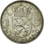 Moneta, Holandia, Juliana, Gulden, 1955, AU(55-58), Srebro, KM:184